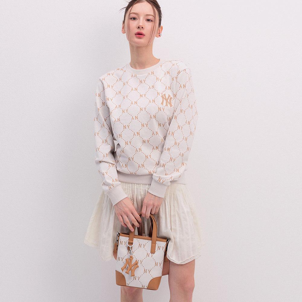 MLB 側背包 Monogram系列 紐約洋基隊(3ACRS054N-50CRS)