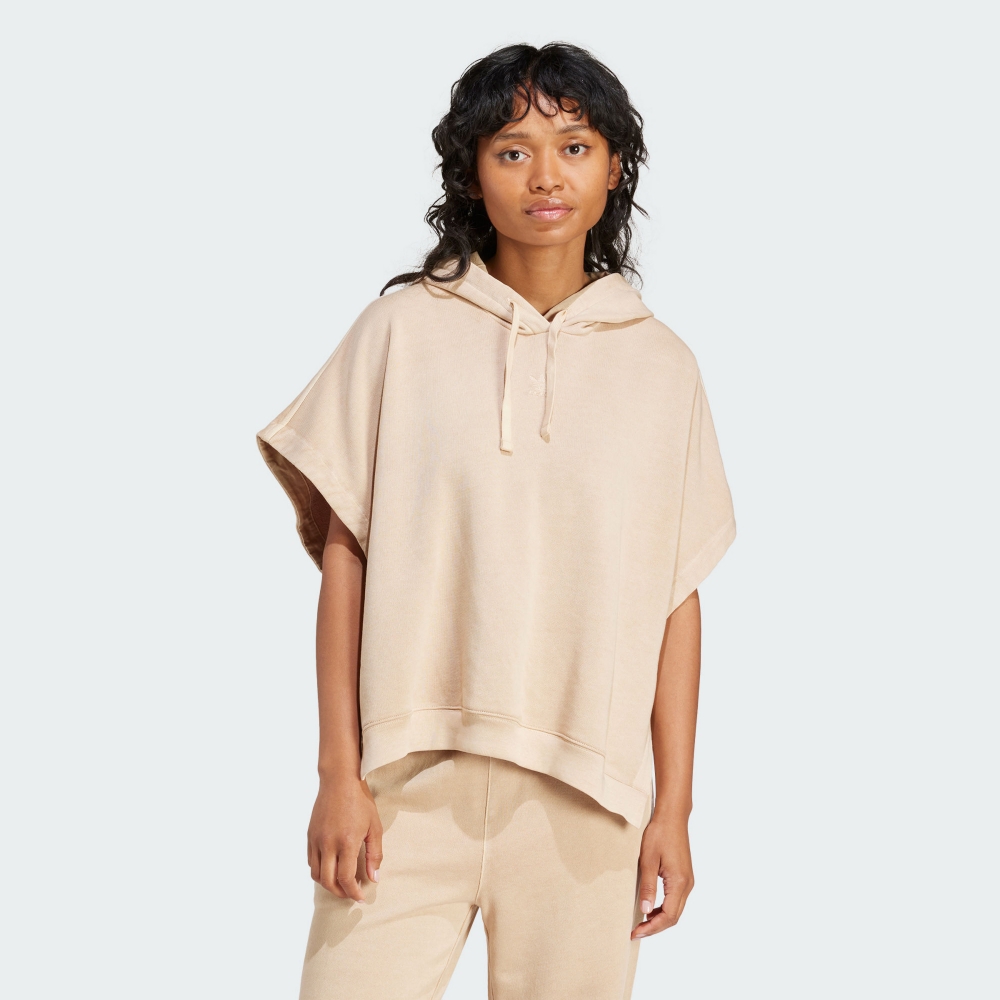 Adidas ESSENTIALS+ 連帽上衣｜版型寬鬆且獨特的舒－运动品牌专卖