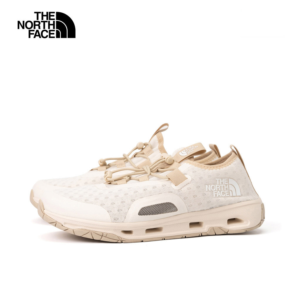 The North Face北面女款米白色水陸兩用抓地耐磨戶外休閒鞋｜48MBTOB