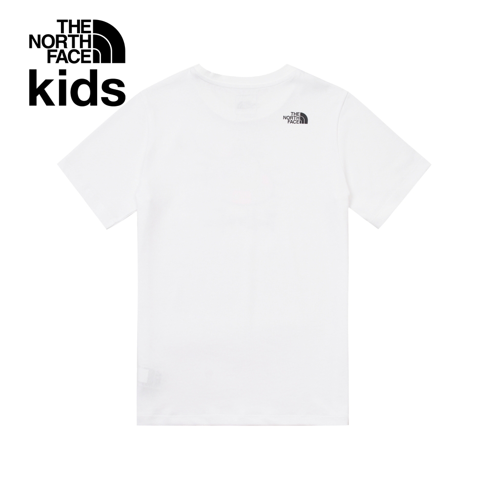 【10/24 12點週末限定】The North Face北面兒童白色可愛鳳梨趣味印花短袖T恤｜88HBFN4