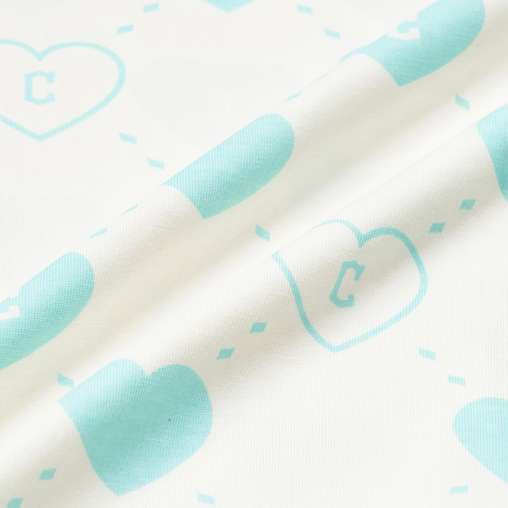 MLB KIDS 短袖T恤 童裝 Heart系列 克里夫蘭守護者隊 (7FTSH0143-45CRS)