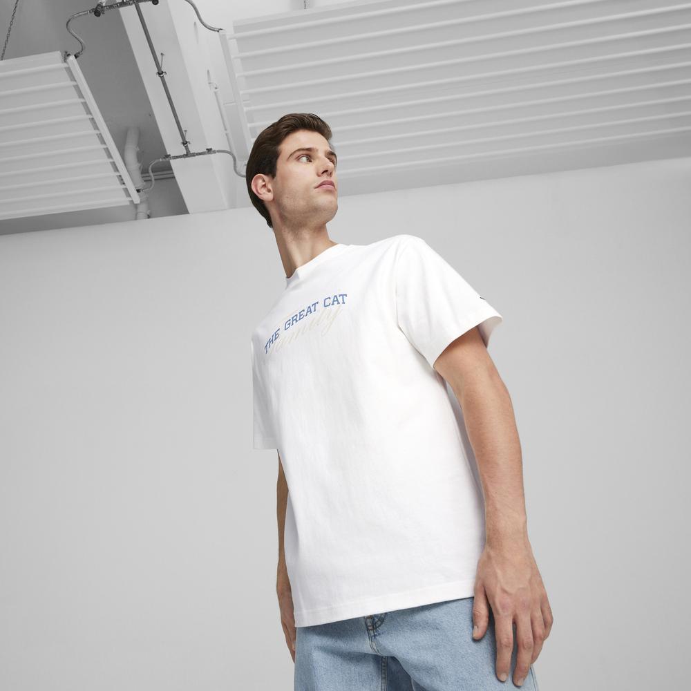 PUMA 流行系列Nostalgia短袖T恤 男性