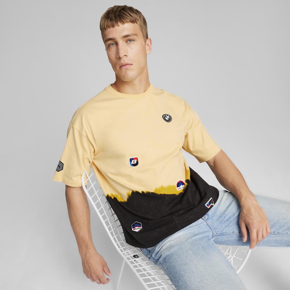 PUMA BMW系列MMS CGS短袖T恤 男性