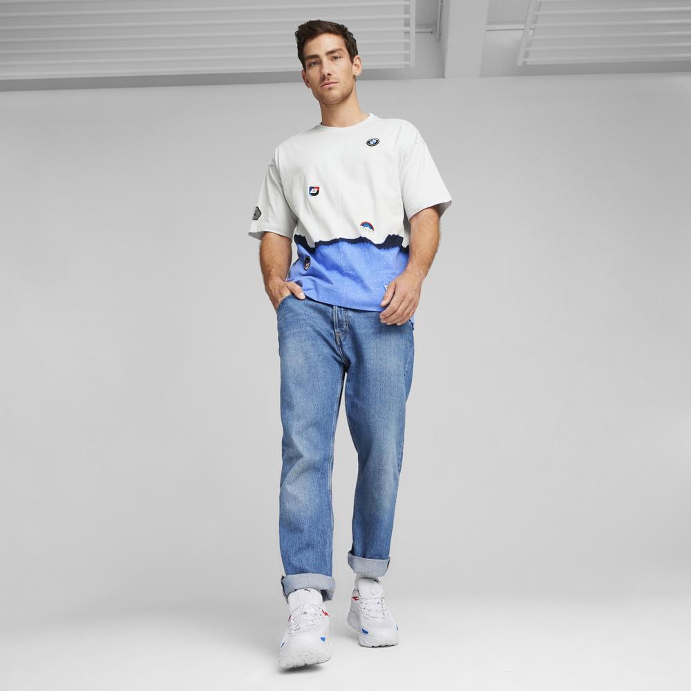 PUMA BMW系列MMS CGS短袖T恤 男性