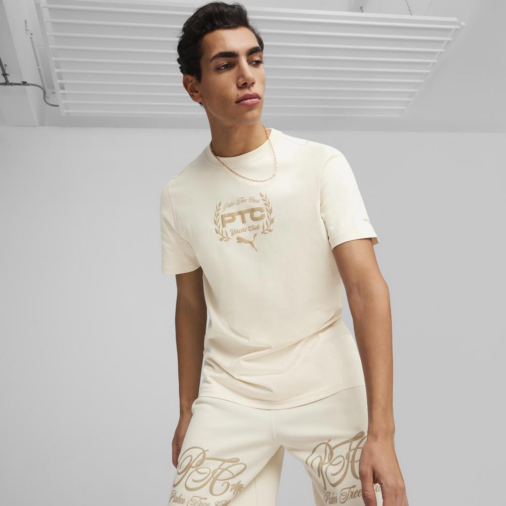PUMA PTC系列圖樣短袖T恤 男性