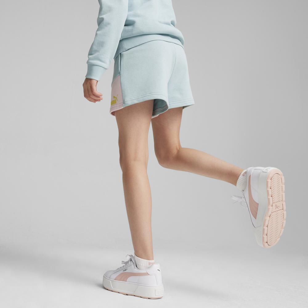 PUMA 基本系列Puma Power撞色短褲 女童