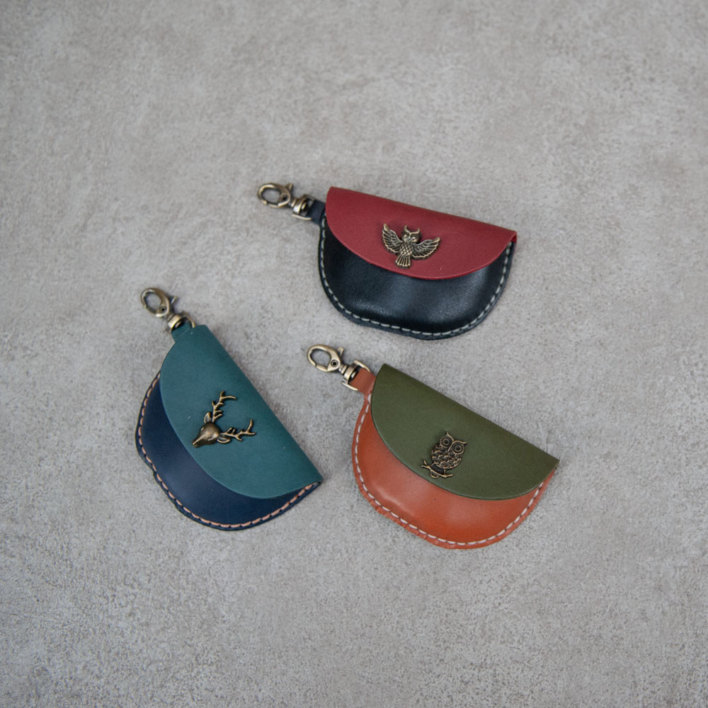 彎月零錢包＿雙色配