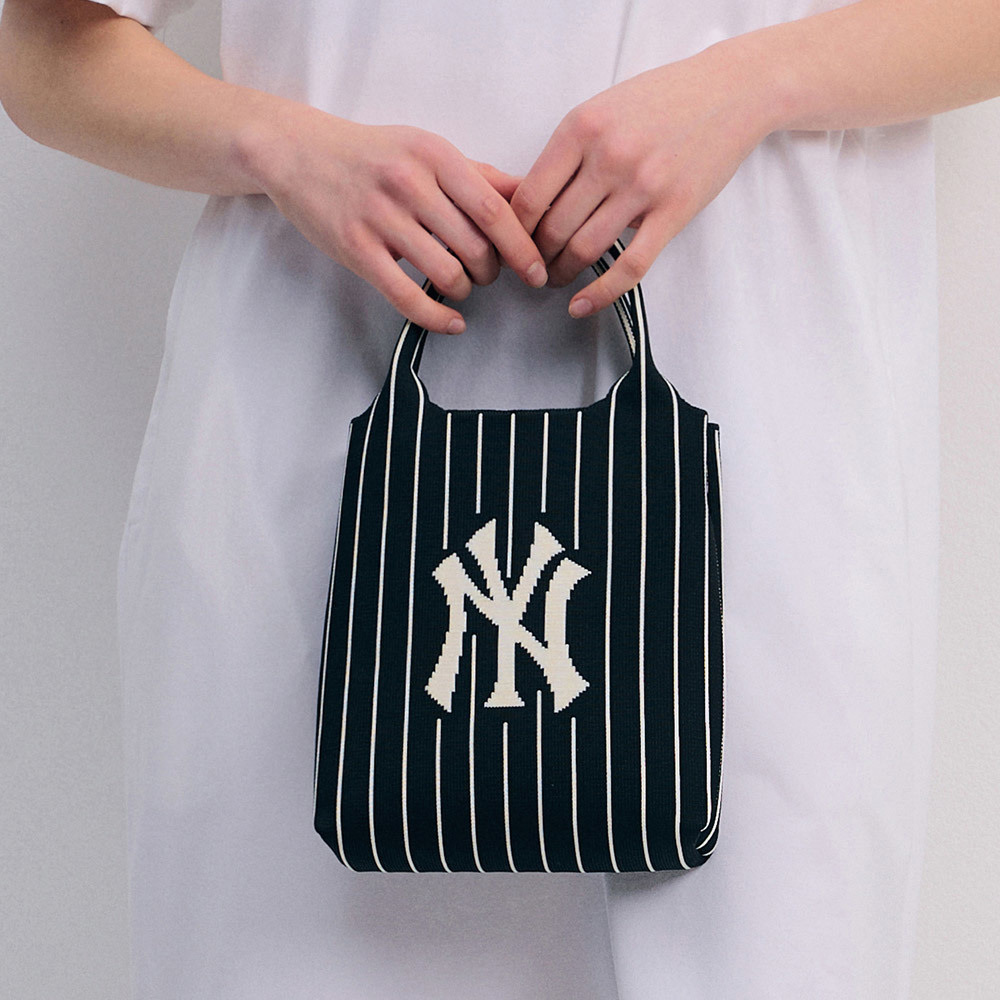 MLB 針織感側背包 紐約洋基隊 (3ACRS034N-50BKS)