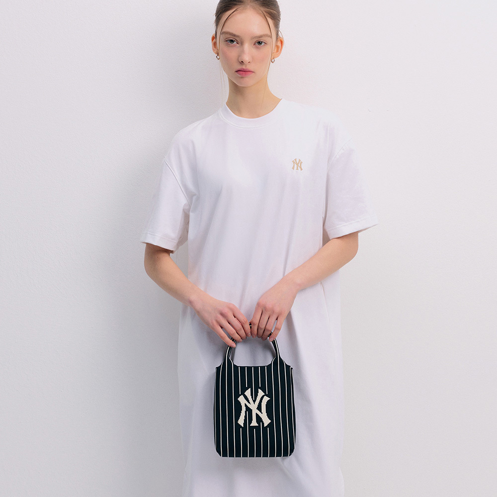 MLB 針織感側背包 紐約洋基隊 (3ACRS034N-50BKS)