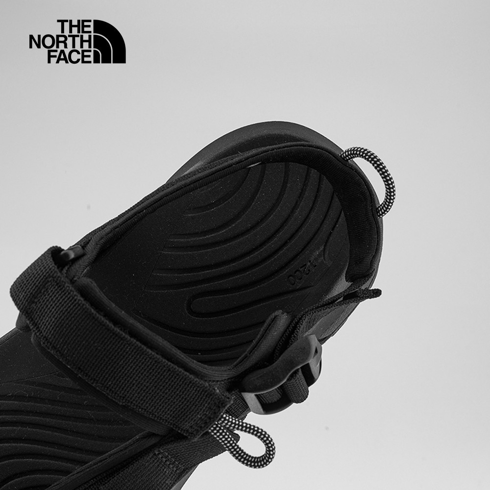 The North Face北面男款黑色抓地可調節涼鞋｜8A8XKX7