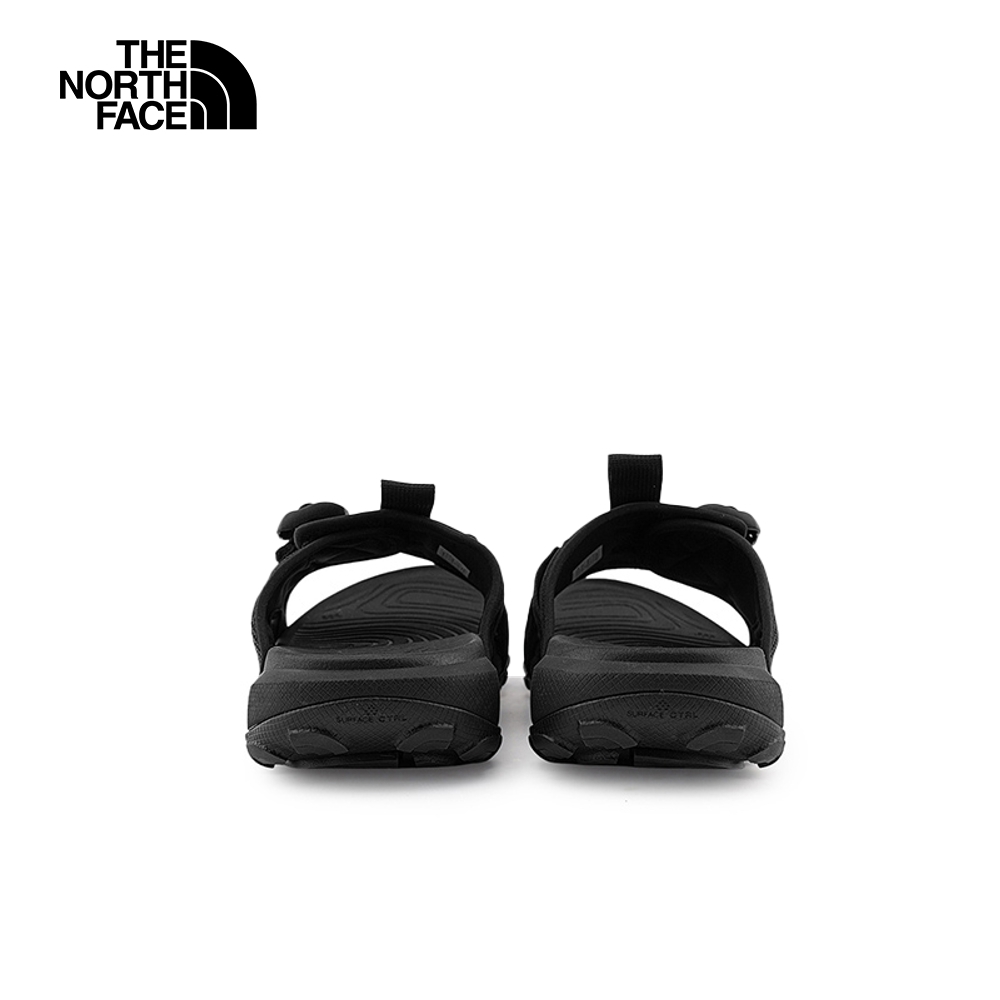 The North Face北面男款黑色抓地可調節拖鞋｜8A8YKX7