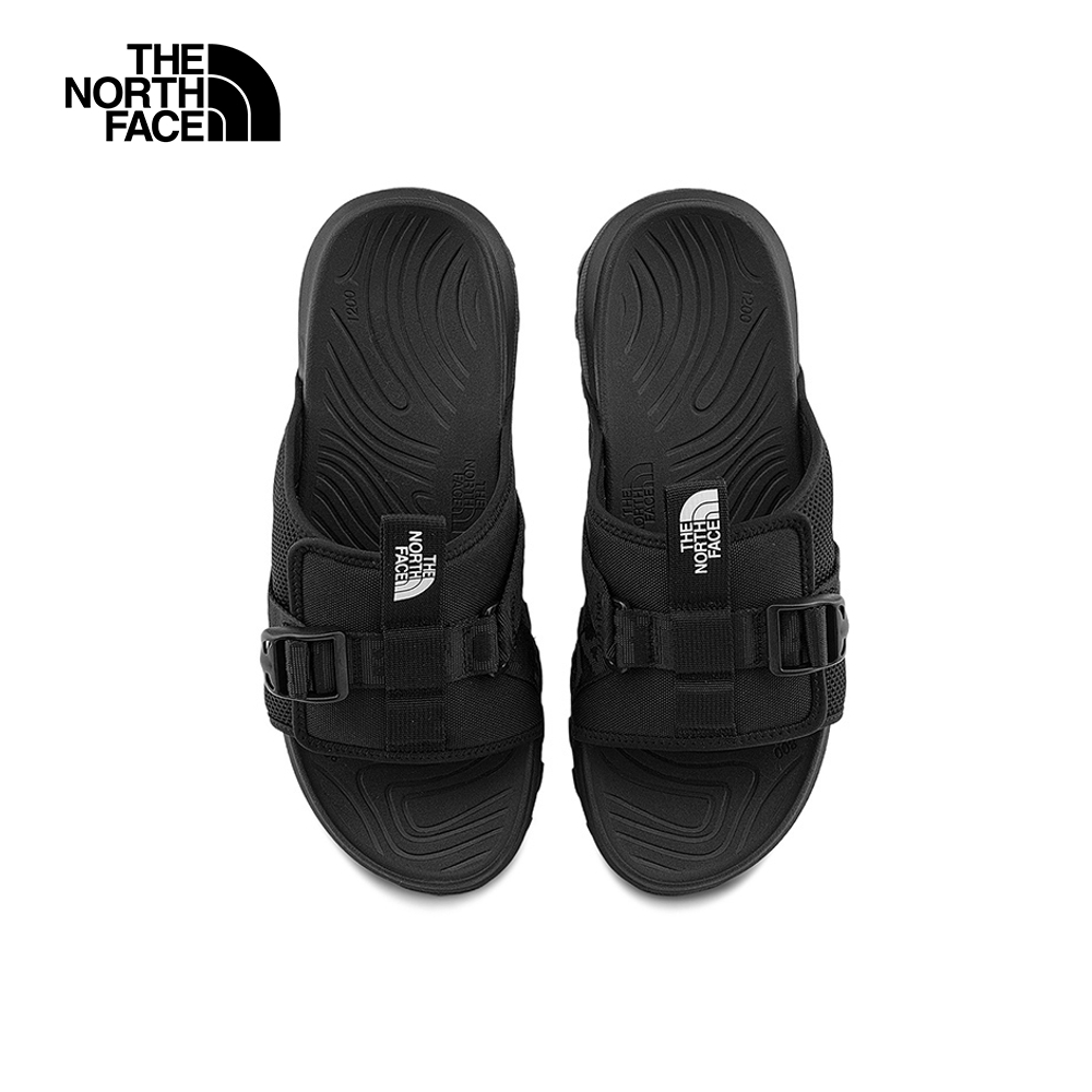 The North Face北面男款黑色抓地可調節拖鞋｜8A8YKX7