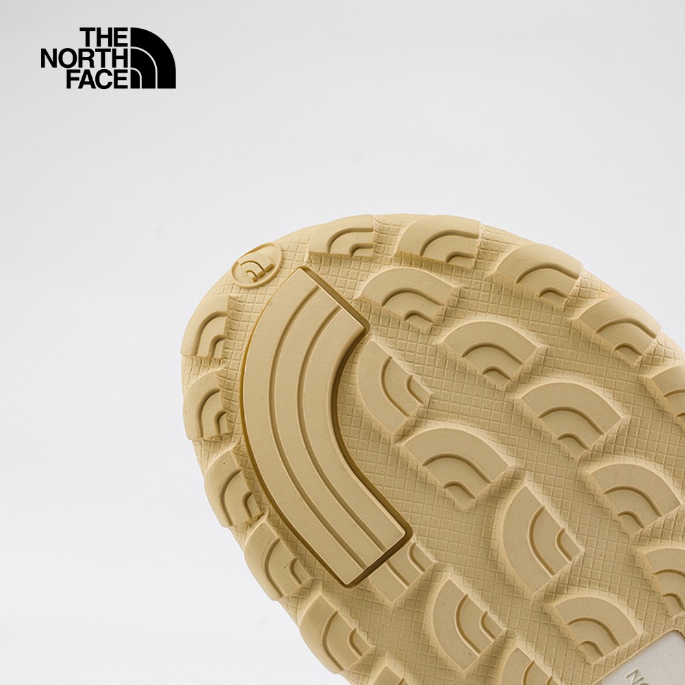 The North Face北面女款米白色抓地可調節拖鞋｜8ADSTOB
