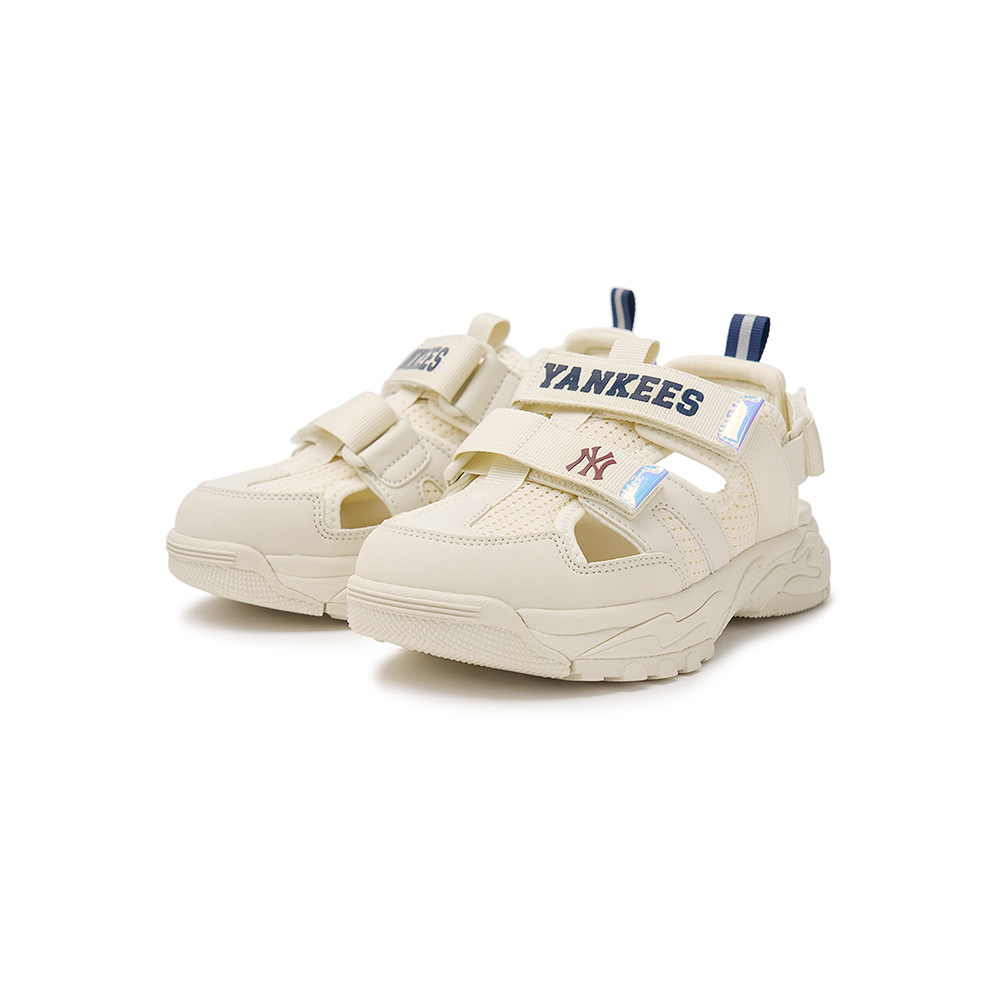 MLB KIDS 涼鞋 童鞋  Chunky Mask系列 紐約洋基隊 (7ASDCB143-50IVS)