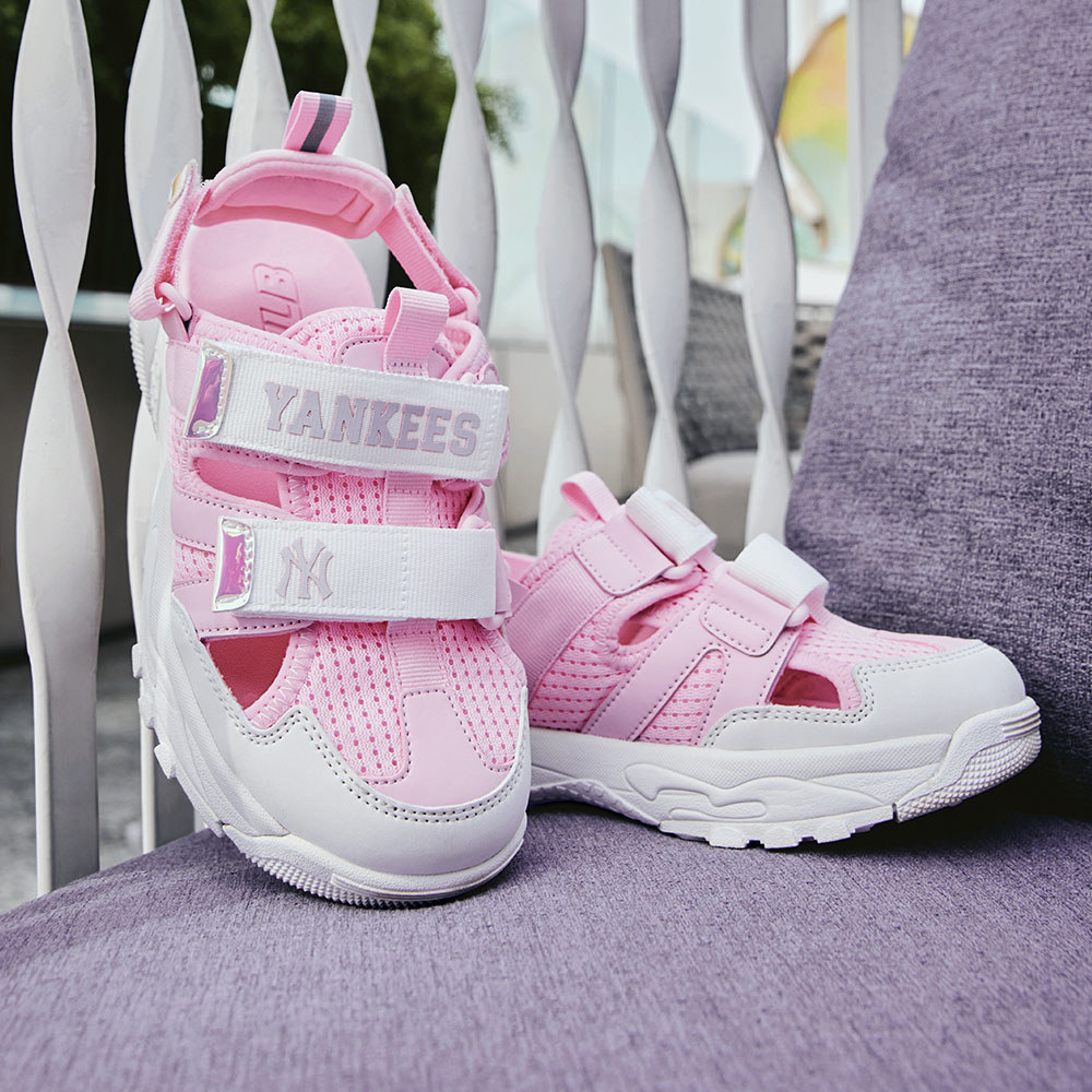 MLB KIDS 涼鞋 童鞋  Chunky Mask系列 紐約洋基隊 (7ASDCB143-50PKL)