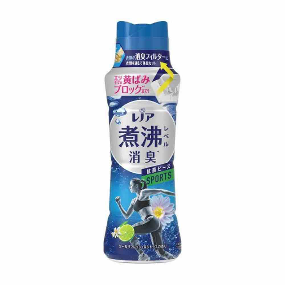Lenor煮沸級衣物抗菌芳香豆 清爽柑橘420ml