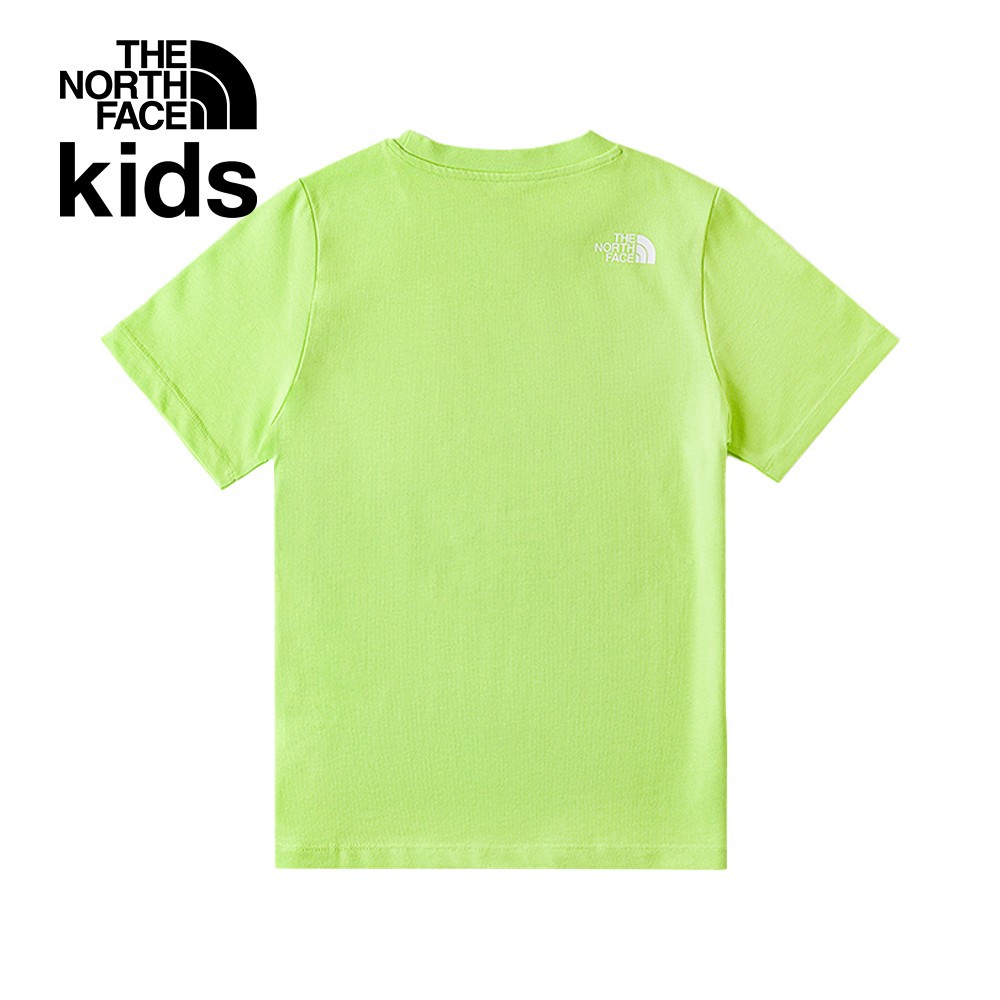 【10/24 12點週末限定】The North Face北面兒童綠色可愛鳳梨趣味印花短袖T恤｜88HBPOV
