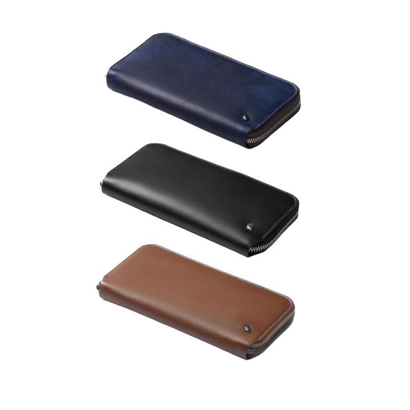 BELLROY Folio 皮夾-Black/Hazelnut/Ocean