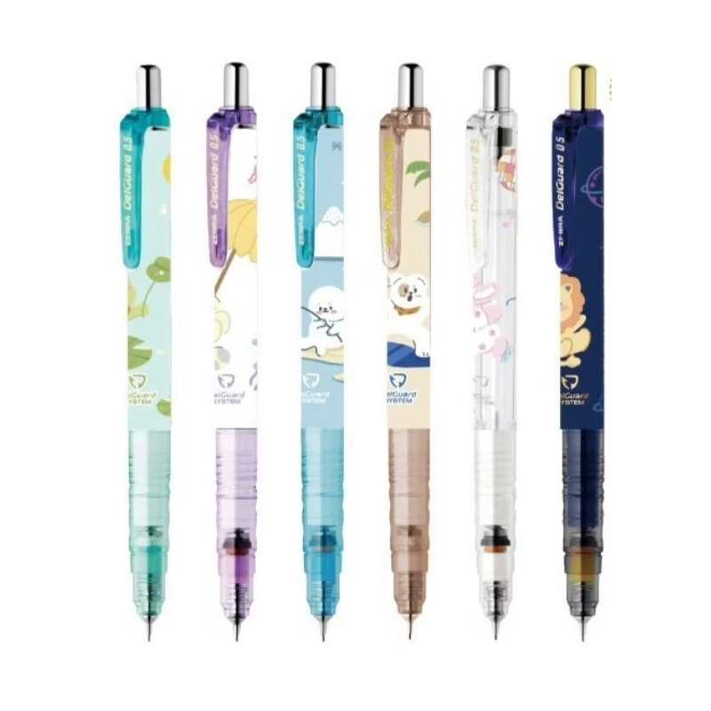 (限量)斑馬ZEBRA 動物夢系列 不易斷自動鉛筆(MA85-AD)-綠桿/紫桿/淺藍桿/茶桿/白桿/深藍桿