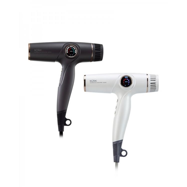 【sOlac】SD-2100 專業智能溫控吹風機(曜石黑)