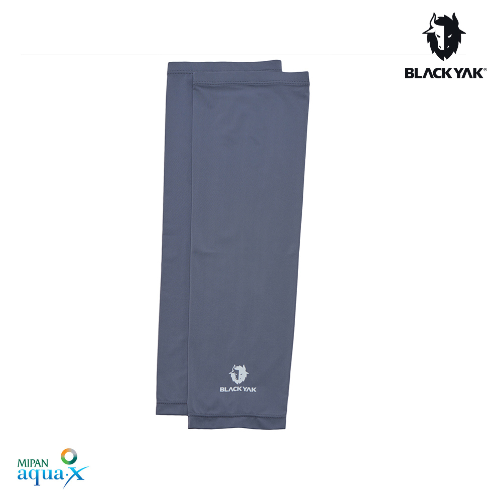 【BLACKYAK】AQUAX BASIC涼感袖套(深灰藍)-防曬抗UV 透氣|DB1NAM01|2BYXXX4905