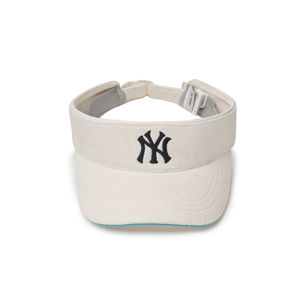 MLB 可調式遮陽帽 空頂帽 紐約洋基隊 (3ASCT0143-50CRS)