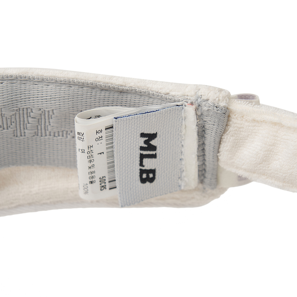 MLB 可調式遮陽帽 空頂帽 紐約洋基隊 (3ASCT0143-50CRS)