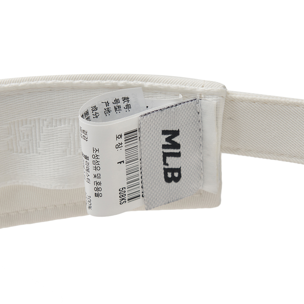 MLB 可調式遮陽帽 空頂帽 紐約洋基隊 (3ASC00643-50BKS)