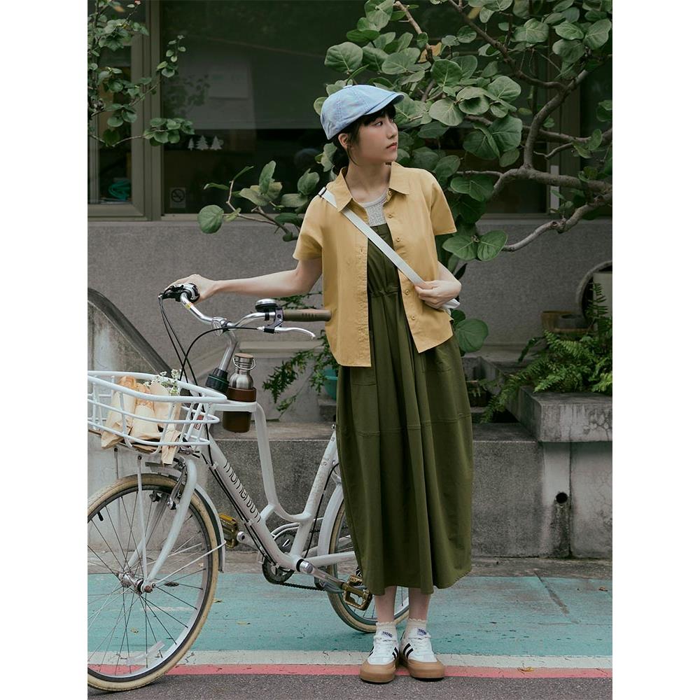 断捨離sale❣️BEIGE. カーキ ノーカラージャケット　2サイズ or2404-072058_p2.jpg