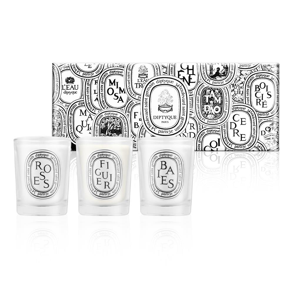 【Diptyque】迷你香氛蠟燭禮盒 70g*3