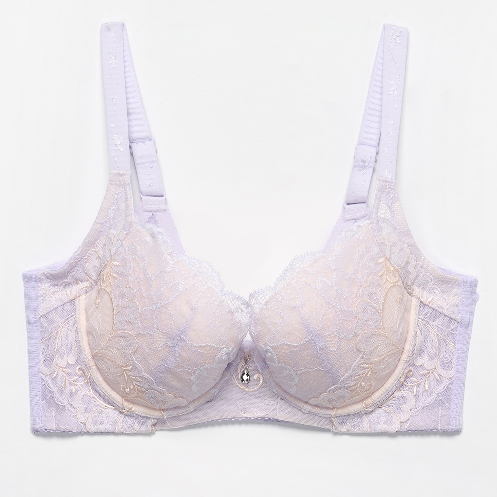 華歌爾-摩奇X-魔翼胸罩B-E罩杯內衣(幻粉紫) ZB4682UB