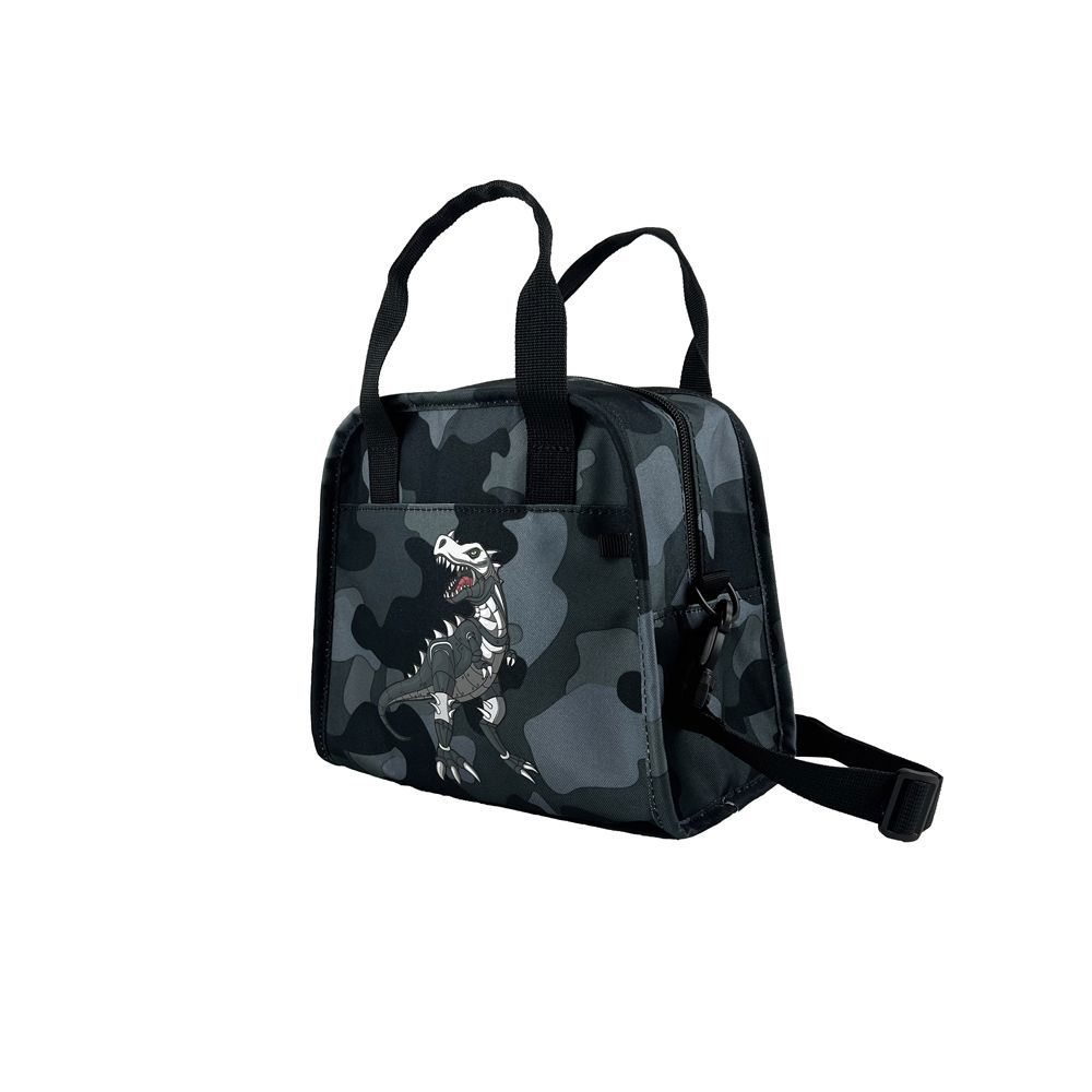 保溫便當袋 - 酷帥黑恐龍