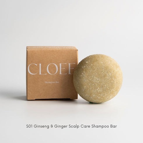 【Simple Zone】CLOEE 蔘薑 髮根調理洗髮餅60g