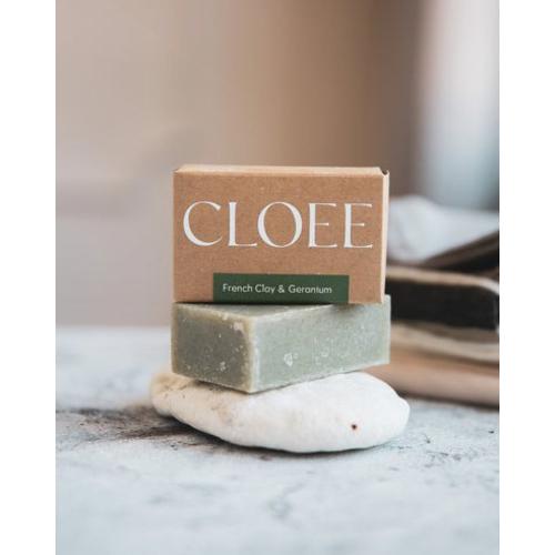 【Simple Zone】CLOEE 2in1 潔顏沐浴好好皂 法國礦泥 & 天竺葵