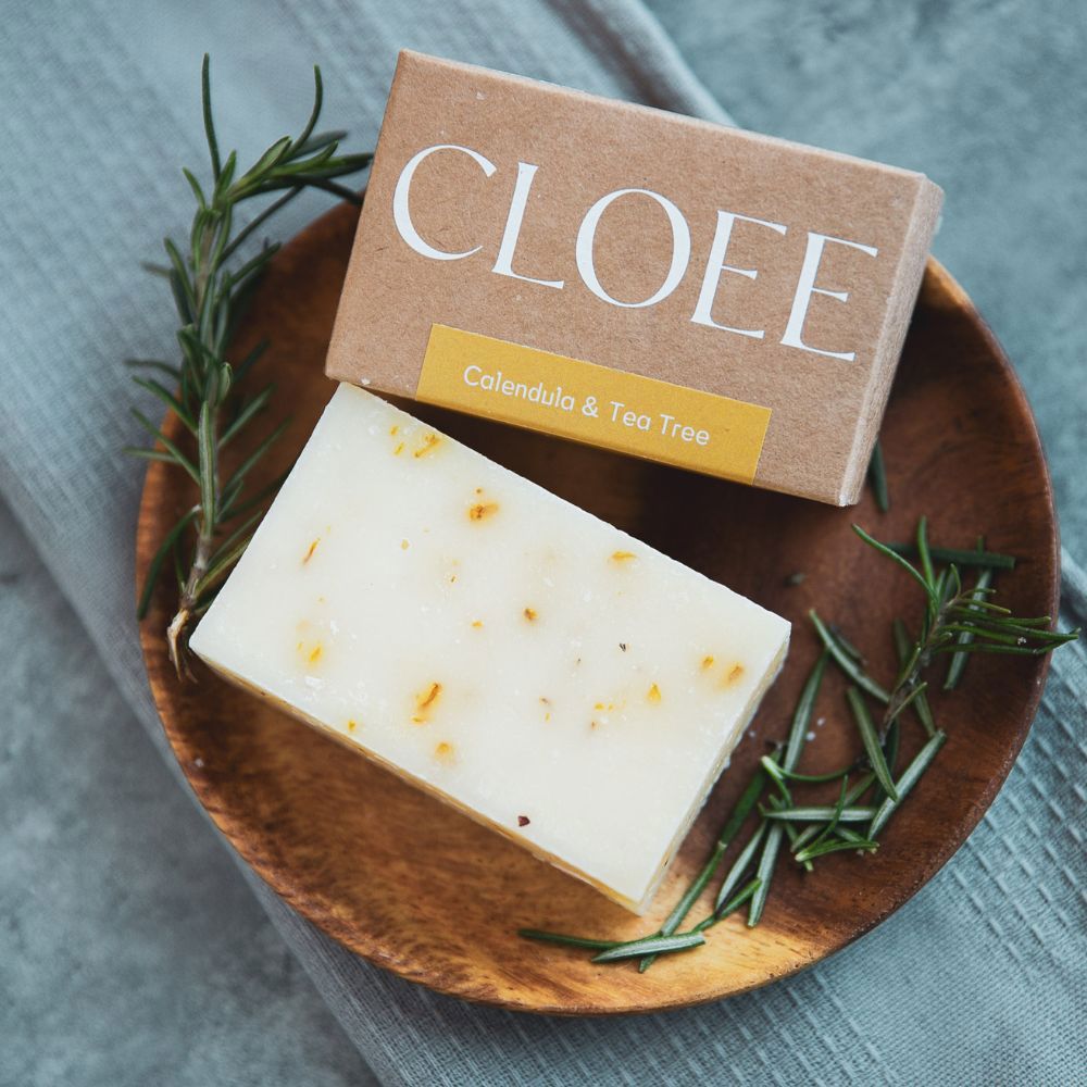 【Simple Zone】CLOEE 2in1 潔顏沐浴好好皂 金盞花 & 茶樹100g