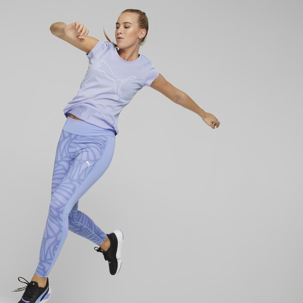 PUMA 訓練系列大跳豹麻花短袖T恤 女性