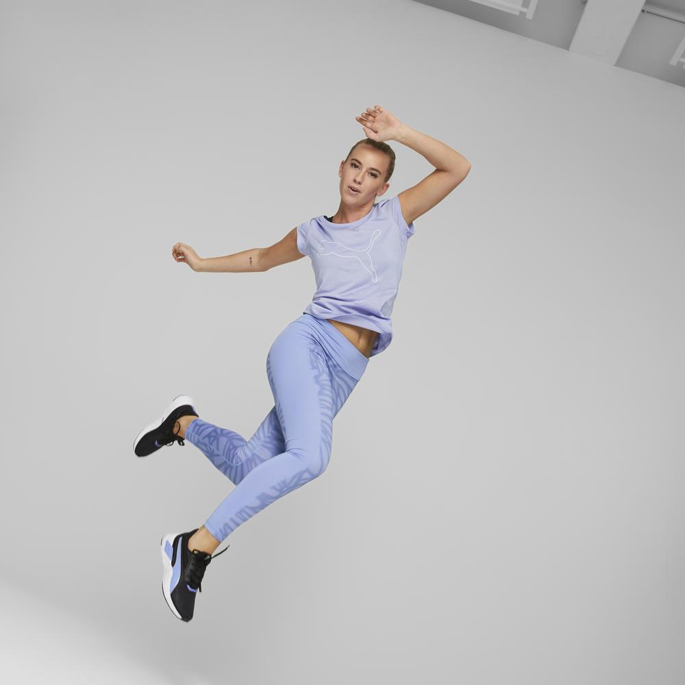 PUMA 訓練系列大跳豹麻花短袖T恤 女性