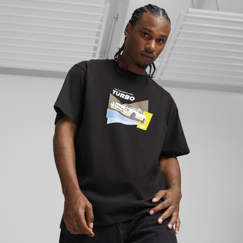 PUMA Porsche Legacy系列924短袖T恤 男性