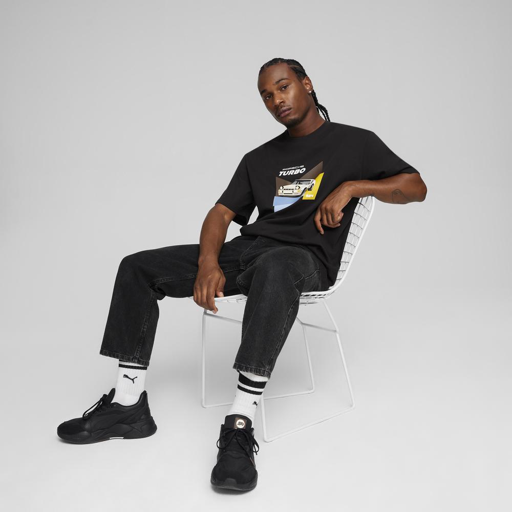 PUMA Porsche Legacy系列924短袖T恤 男性