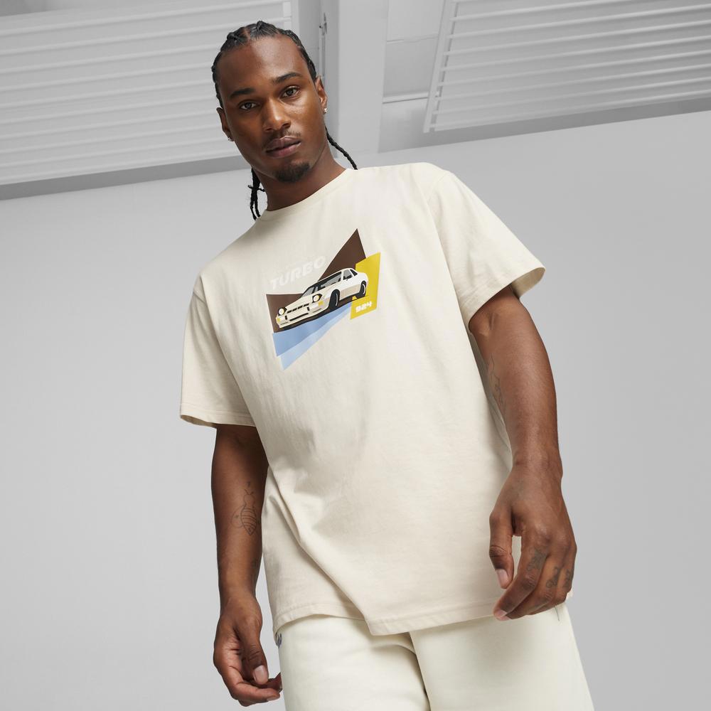 PUMA Porsche Legacy系列924短袖T恤 男性