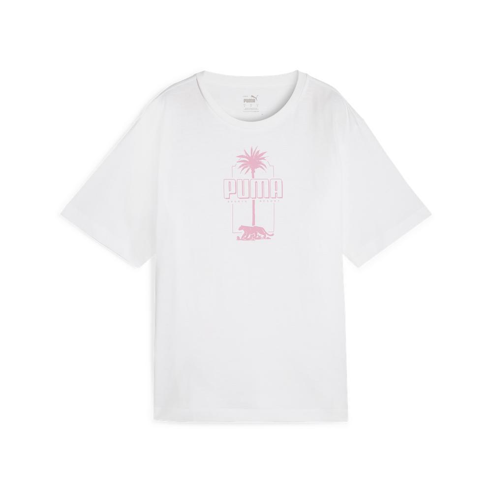 PUMA 基本系列Palm Resort短袖T恤 女性