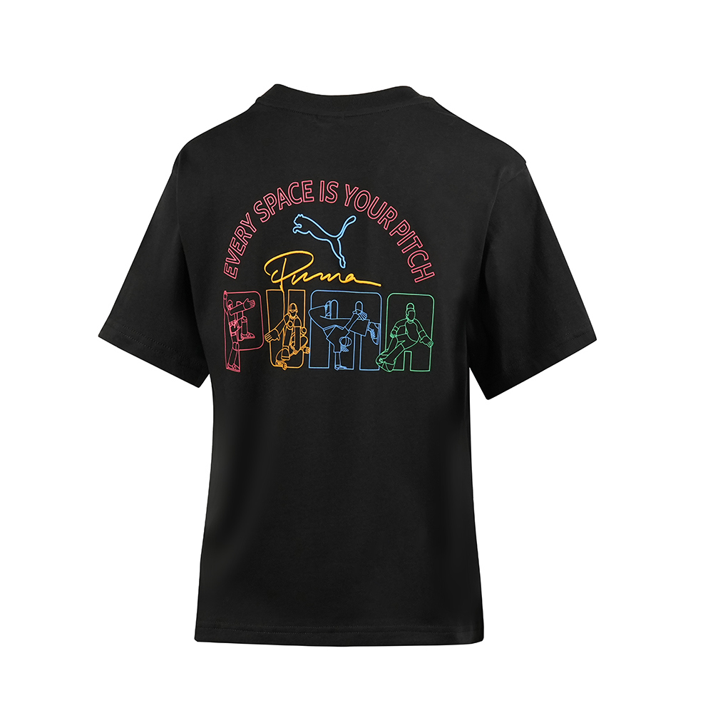 PUMA 流行系列Channel圖樣寬鬆短袖T恤 女性