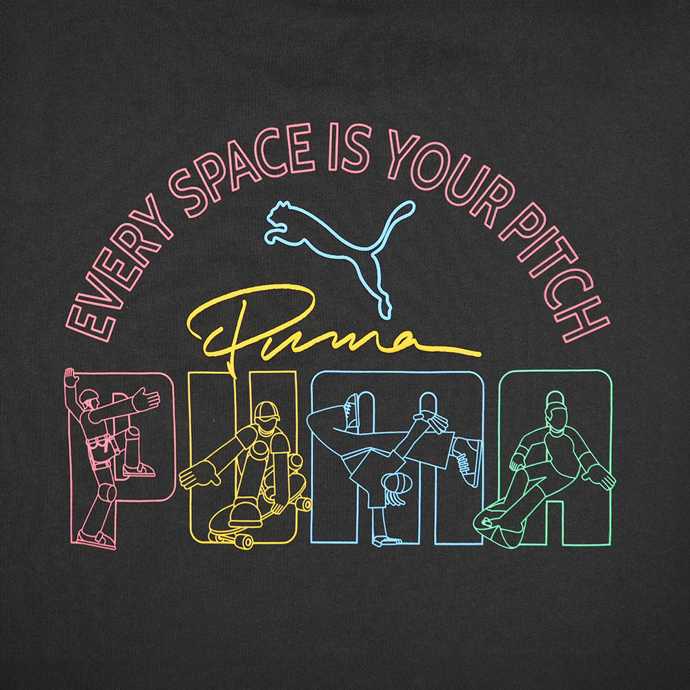 PUMA 流行系列Channel圖樣寬鬆短袖T恤 女性