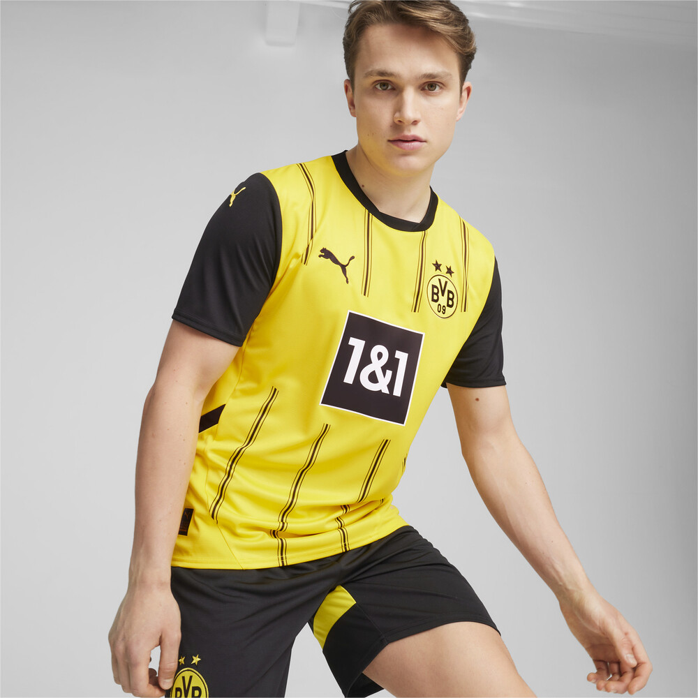 PUMA BVB系列主場專業球衣 男性