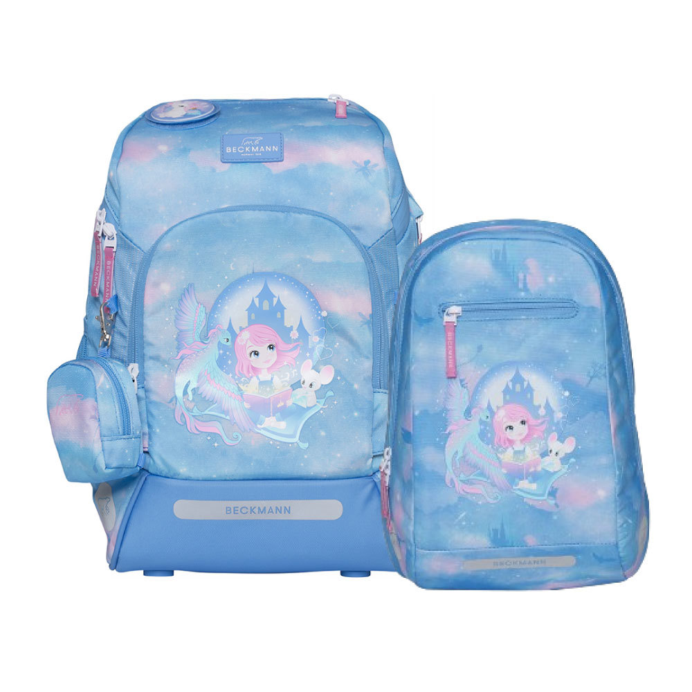 AIR FLX 擴充護脊書包20~25L+Gym 12L輕便後背包 - 童話城堡