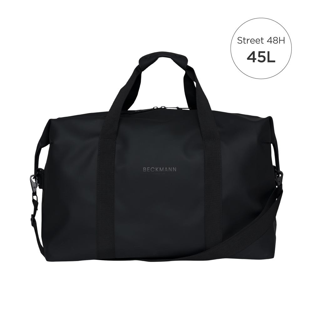 【Beckmann】Street 48H防水旅行包 - 武士黑