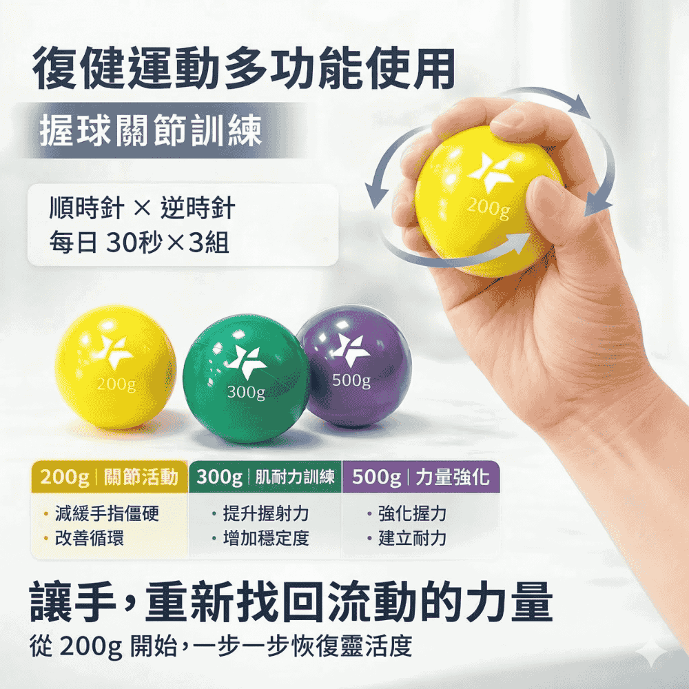 小吉米軟重力球（200g-500g）Fun Sport（握力球 l 負重球 l 肌力訓練球 l 沙球 l 復健球 l 腕關節運動球）