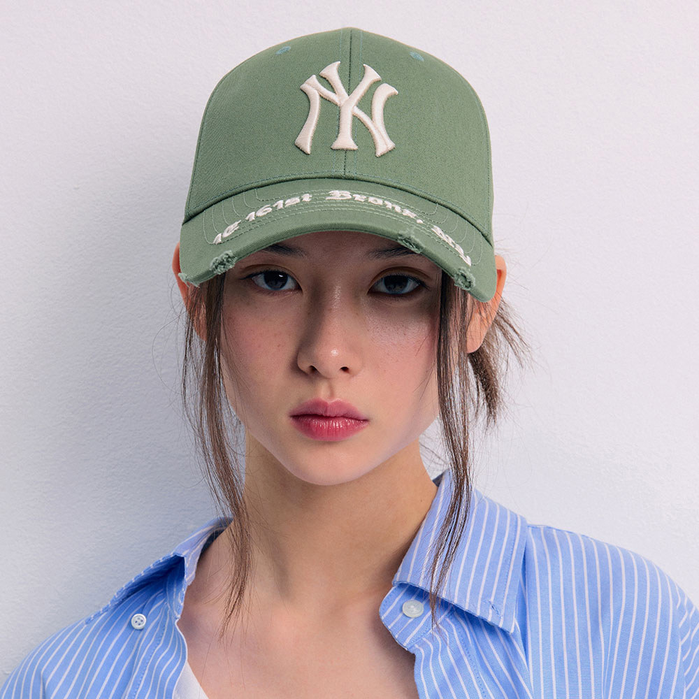 MLB 可調式硬頂地址標棒球帽 紐約洋基隊 (3ACPKP04N-50KAL)