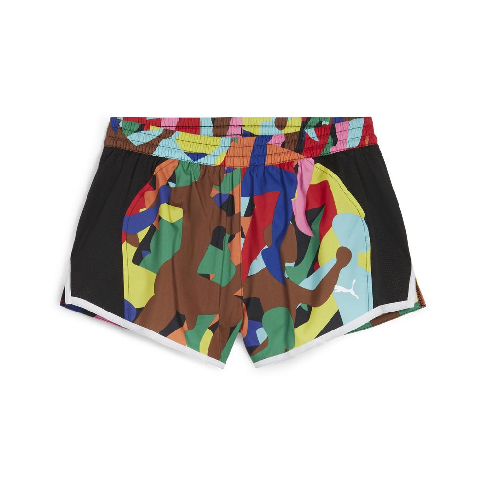 PUMA 慢跑系列Pride Run 3吋印花短褲 女性