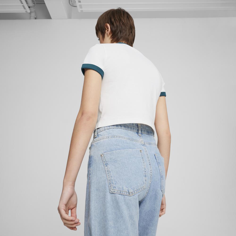 PUMA 流行系列Downtown寶貝短袖T恤 女性